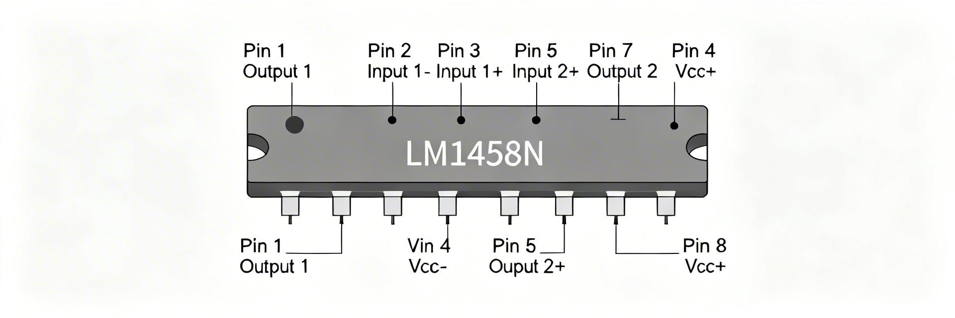 LM1458N Datasheet Deep Dive: Pinout & Key Specs Guide